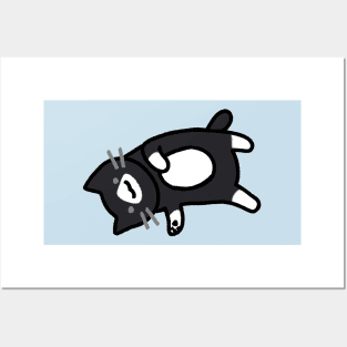 Oreo - Black with Socks Posters and Art